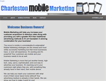Tablet Screenshot of charlestonmobilemarketing.com